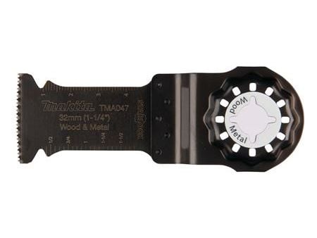 Makita sågblad 32mm - Multicut bimetallblad för trä och metall, Starlock, Aiz32Apb