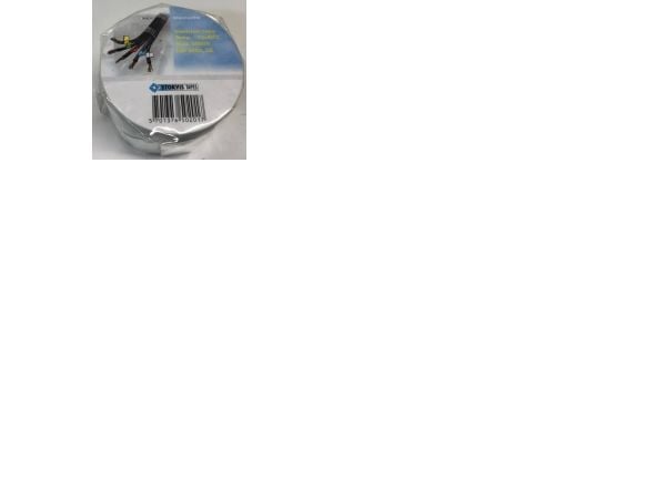 Stokvis PVC tape 50mmx20m - Hvid, isoleringstape m/kraftig klæber t/høj & lav temperatur