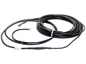 Deviflex-lämmityskaapeli 10 m 30 W/m, jossa on betoniin upotettava suojus Jään ja lumen sulattamiseen kouruissa, ajoteillä jne
