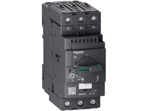 Schneider Electric GV3P73, Motorstartare, Svart, 50/60 hz, -20 - 60 ° C, -40 - 80%, 55 mm