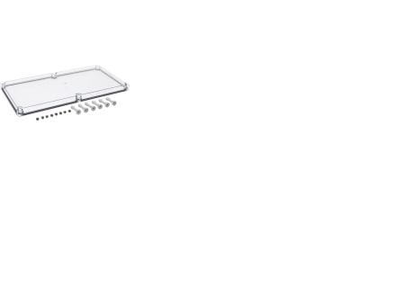 Dæksel EKT30-T 560x280x30 mm läpinäkyvä