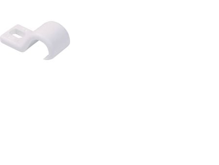 SCHNEIDER ELECTRIC Kaapeliripustin muovinen valkoinen5-7mm, jossa on 1 ruuvin reikä 3,8x5,5mm - (100 kpl)
