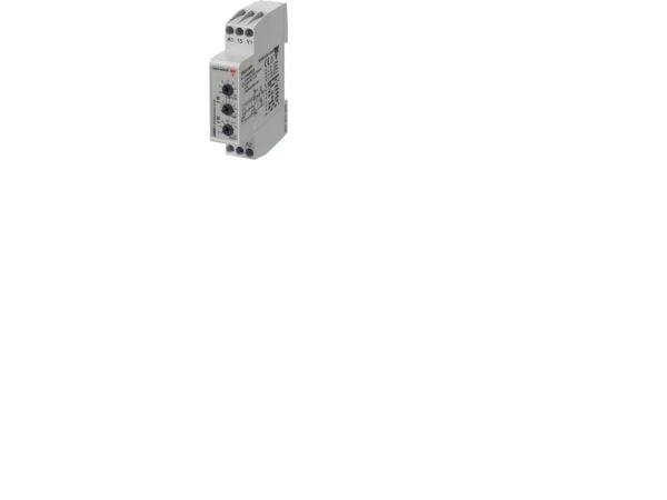 CARLO GAVAZZI Monitoimiajastin, 1CO kelluva 5A, 250VAC, kelan jännite 12-240V AC/DC, säätöalue 0,1s.-100h., DIN