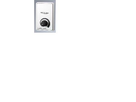 LS CONTROL Potmeter Z-point Light W Fuga / ES274, hvid med indbygget afbryder til elek. trafo til lysrør mm. Kompatibel med Osram HF DIM MCU.