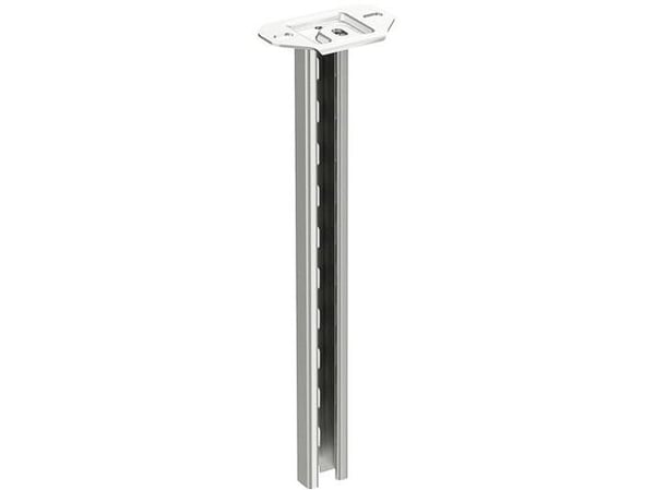 WIBE GROUP Katon heiluri 2F, korkeus 80 mm, leveys 135 mm, pituus 730 mm, kuumasinkitty