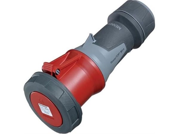 MENNEKES 14225, 5P, 6 h, Harmaa, Punainen, IP67, 400 V, 125 A