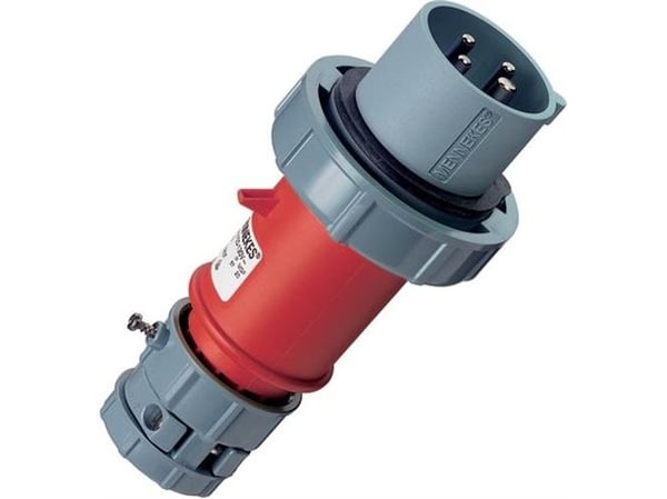 MENNEKES 3809, 16 A, 400 V, 50 - 60 Hz, 4P, 6 t, Lige