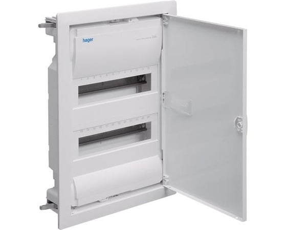 Grupppanel 2R 24M 2x12 modul, infälld, VH24DKN