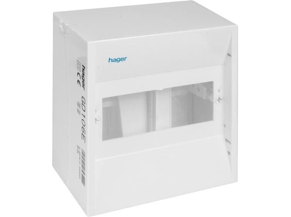 Täcklock Gamma 6-modul med PE-kabelklämma GD106E