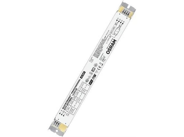 Osram QTP-OPTIMAL 1X54 ... 58, 100 000 t, -20 - 50 ° C, 198 - 264 V, 50/60 Hz, 30 mm, 280 mm