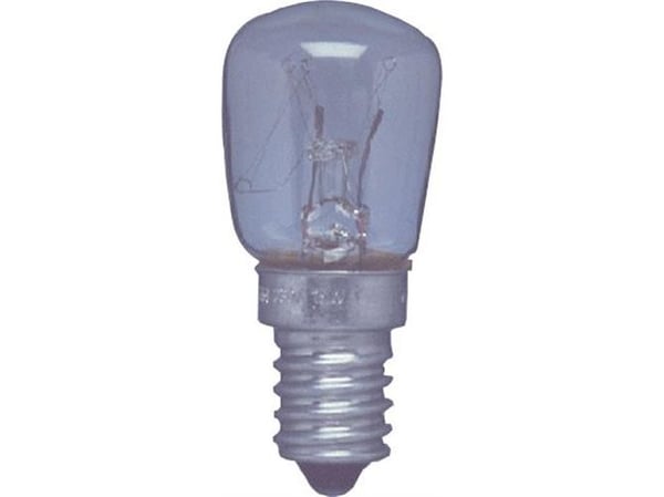 Ovn- Køleskabspære T26 E14 15W 230V mat