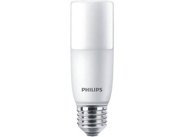 Philips CorePro - LED-lyspære - form: stav - mattslipt finish - E27 - 9.5 W (ekvivalent 68 W) - klasse F - hvitt lys - 3000 K