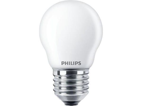 Philips CorePro LED 34722900, 4,3 W, 40 W, E27, 470 lm, 15000 timer, Varm hvit