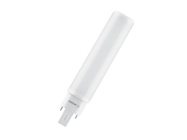 OSRAM DULUX D/E HF & AC Mains - LED-glödlampa - form: tubulär - glaserad finish - G24q-3 - 10 W (motsvarande 26 W) - klass E - svalt vitt ljus - 40...