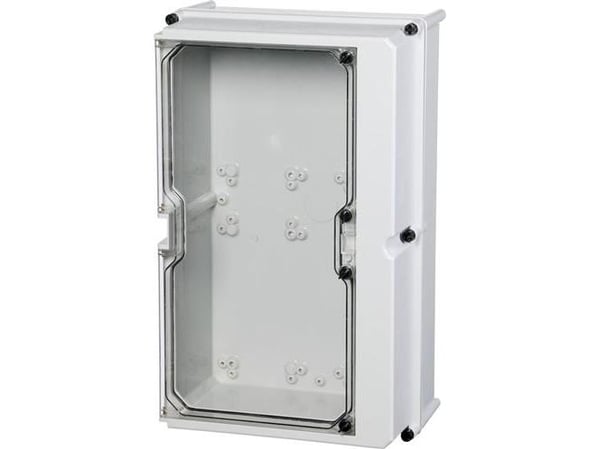 FIBOX Dæksel/låg SOLID P polyesteri 600 x 300 x 45 mm läpinäkyvä Hængsellåg IP67