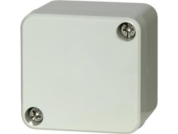 FIBOX Montageboks ABS 52 x 50 x 40 mm ja gråt dæksel IP 66 ja IP 67 Euronord-sarja