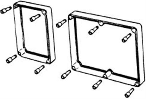 Fibox EKTZR Mellemramme (L x B x K) 560 x 280 x 50 mm Polykarbonaatti Gråhvid (RAL 7035) 1 stk