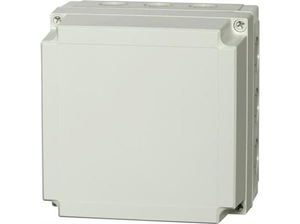 Fibox PCM 175/125 G 6016322 Universalkabinetti 180 x 180 x 125 Polykarbonaatti Gråhvid (RAL 7035) 1 kpl