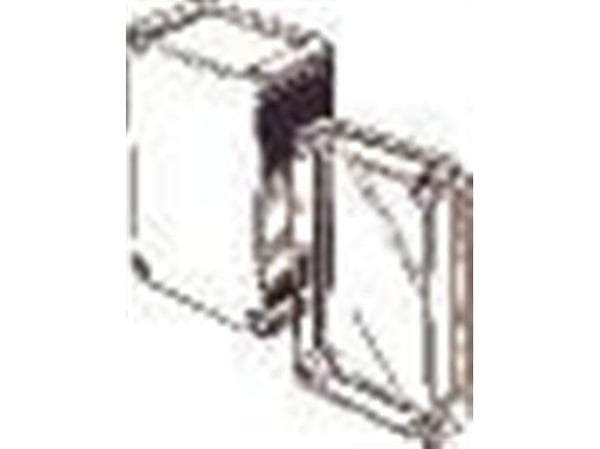 Fibox EKP 30-G-2FSH Kotelon kansi Kansi Harmaa (L x S x K) 380 x 280 x 30 mm Polykarbonaatti Harmaanvalkoinen (RAL 7035) 1 kpl 1 kpl