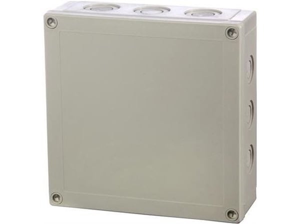 Fibox PCM 175/75 G 6016320 Universalkabinet 180 x 180 x 75 Polykarbonaatti Gråhvid (RAL 7035) 1 kpl