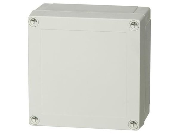 Fibox ABS 125/125 HG Asennuskaappi 130 x 130 x 125 ABS, polyamidi Gråhvid (RAL 7035) 1 stk 1 stk