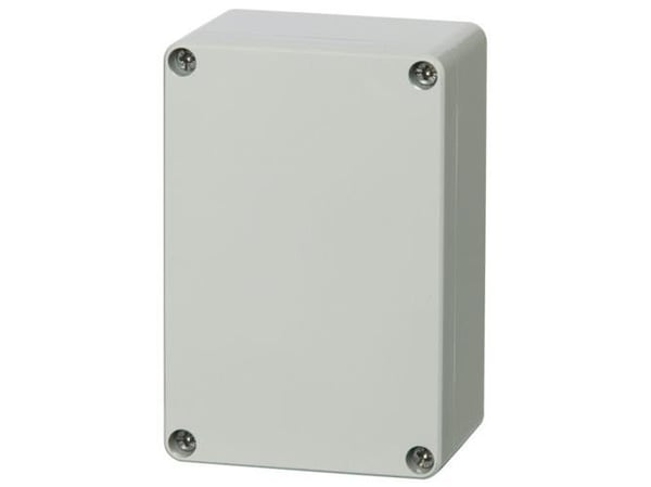 FIBOX Montageboks Polycarbonat 80 x 120 x 55 mm med gråt dæksel IP 66 og IP 67 Euronord series