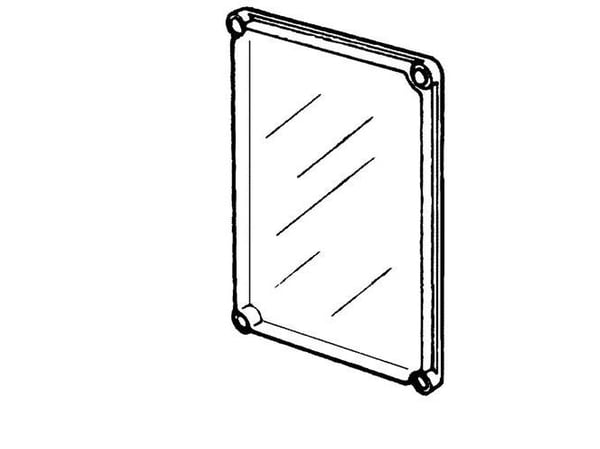 Fibox kansi, PC läpinäkyvä 3720320 Universalkabinet 560 x 380 x 30 Polykarbonat Gråhvid (RAL 7035) 1 stk