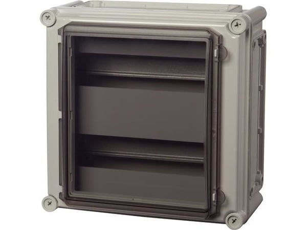 FIBOX DIN-kiskokotelo 280 x 280 x 160 mm täydellisenä 1 kpl saranoitu yläosa 2 x 13M IP65