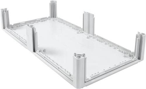 ENSTO Cubo P seinäkaappi polykarbonaattipohja 400 x 600 x 102 mm 6 laippa-aukkoa