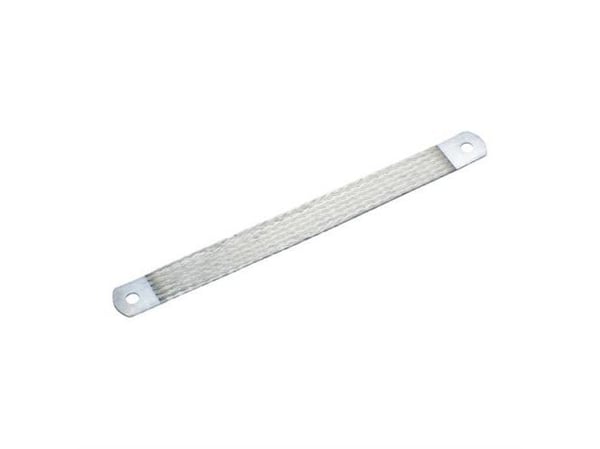 Fortinnet jordfletningsbånd 120A, 500 mm, 16 mm², Ø8,5 mm, MBJ16
