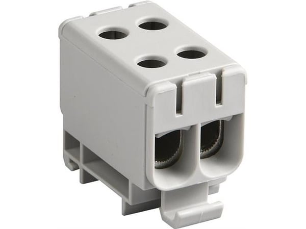 Klemme KE66 2,5-50mm² grå dobb cu/al