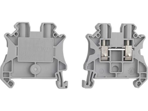 SCHNEIDER ELECTRIC Gennemgangsklemme 4mm², grå