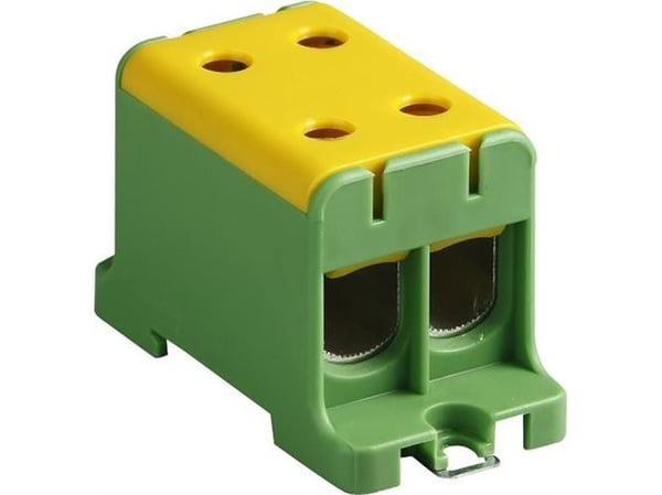 ENSTO Läpivientiliitin PE 16-95mm² ruuviliitin KELTAINEN/VIHREÄ KAKSIOSAINEN