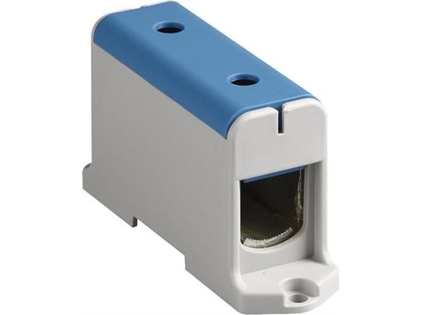 ENSTO genomgångsklämma 35-240mm² skruvterminal blå enkel