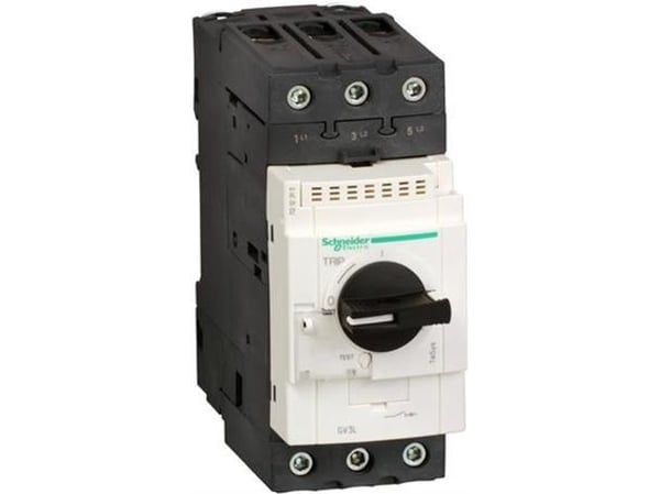 Schneider Electric GV3L40, Motorstartare, Svart, 50/60 hz, -20 - 60 ° C, -40 - 80%, 55 mm