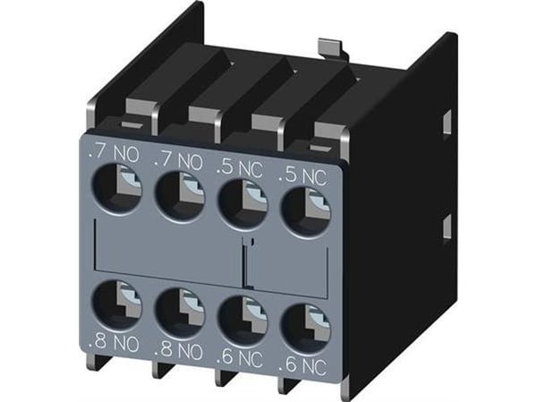 Hjälpkontaktblock 22U 2NO+2NC