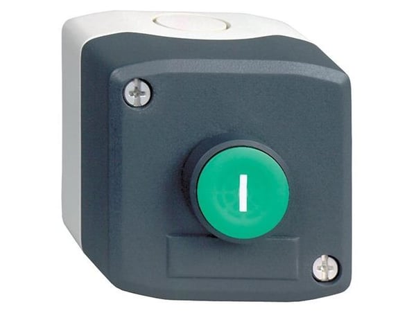 Schneider Electric XALD102, Trykknapkontakt, Ledningsført, Polykarbonaatti (PC), Grøn, Grå, IP66, IP67, CSA UL-listattu