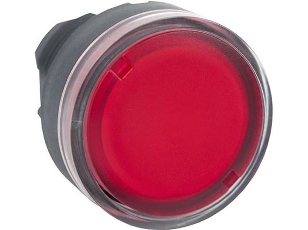 Schneider Electric ZB5AW34, Knapp, Grå, Röd, Plast, 29 mm, 32 mm, 29 mm