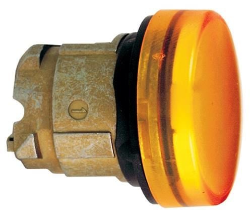 Schneider Electric ZB4, Nappi, Oranssi, BA 9s, IP66, IK06, Luokka I