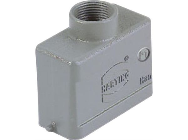 Läpivientikotelo Han® 10A-gg-M20 19 20 20 010 1440 Harting 10 kpl