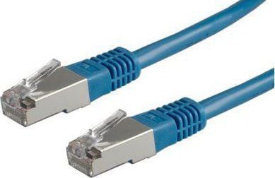 ROLINE S/FTP (PiMF) Patch Cord Cat.6, blue 7.0m, Blå, 100 O, 7 mm