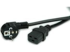 Value 19.99.1553, 3 m, CEE7/7, C19 liitin, 250 V, 16 A