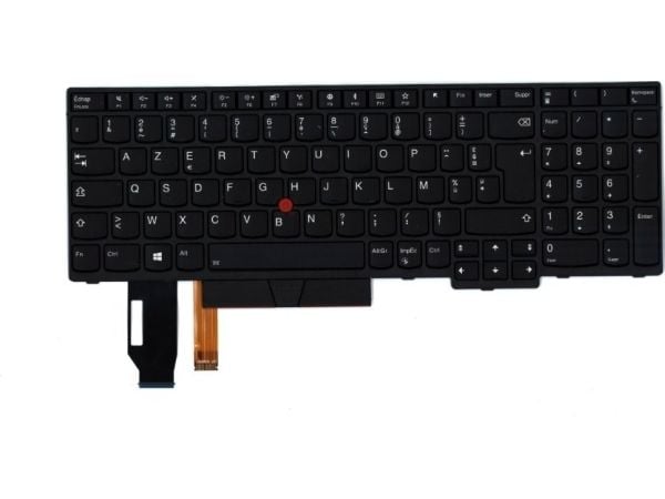 Lenovo 01YP691, Tastatur, Fransk, Bakgrunnsbelyst tastatur, Lenovo, ThinkPad P72