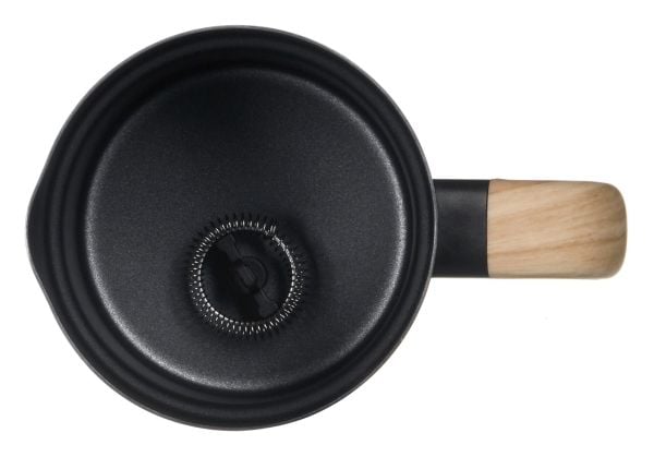 Concept NM4101, Handhållen elektrisk mjölkskummare, Svart, Rostfritt stål, 240 ml, 0,8 m, AC