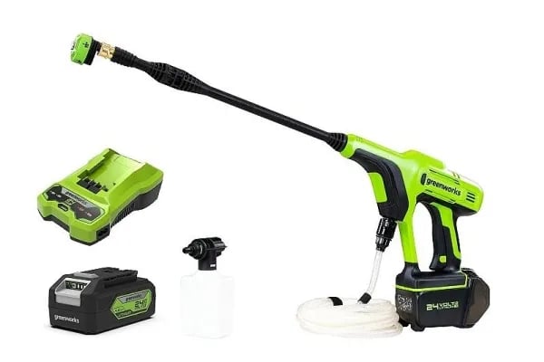Greenworks G24PWK4 høytrykksspyler