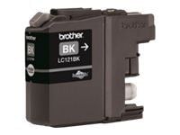 Brother LC121BK - Svart - original - blekkpatron - for Brother DCP-J100, DCP-J105, DCP-J132W, DCP-J552DW, DCP-J752DW
