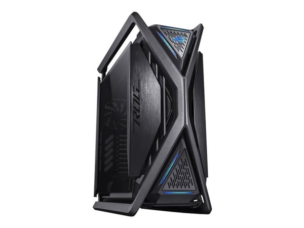 ASUS ROG Hyperion GR701 - FT gaming - utvidet ATX (E-ATX) - sidepanel med vindu (herdet glass) - ingen strømforsyning - USB/lyd