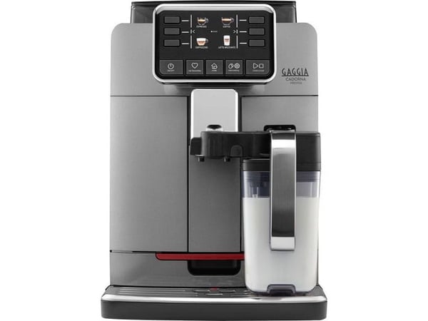 Gaggia RI9604/01, Espressomaskin, 1,5 l, Kaffebönor, Inbyggd kvarn, 1900 W, Svart, Rostfritt stål