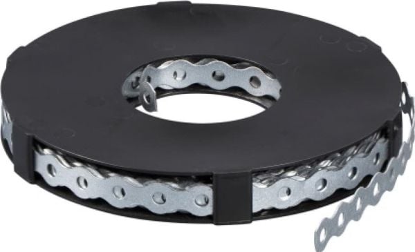 Rawlplug perforert monteringsbånd i beskyttelse, rull 10m - 0,015mm