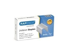 Staples rapesco, 24/6, pakkaus 1.000 kpl.
